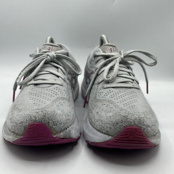 Asics Womens Gel Kayano 29 1012B272 Gray Purple Running Shoes Sneakers Size 11 - Picture 2 of 11